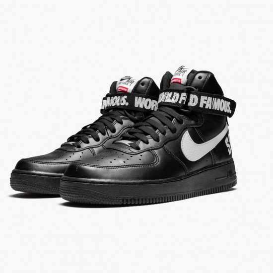 Select and Buy Nike Air Force 1 High Supreme World Famous Black 698696 010 Men/Women Shoes In Ireland