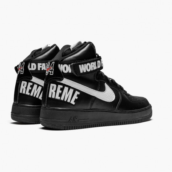 Select and Buy Nike Air Force 1 High Supreme World Famous Black 698696 010 Men/Women Shoes In Ireland