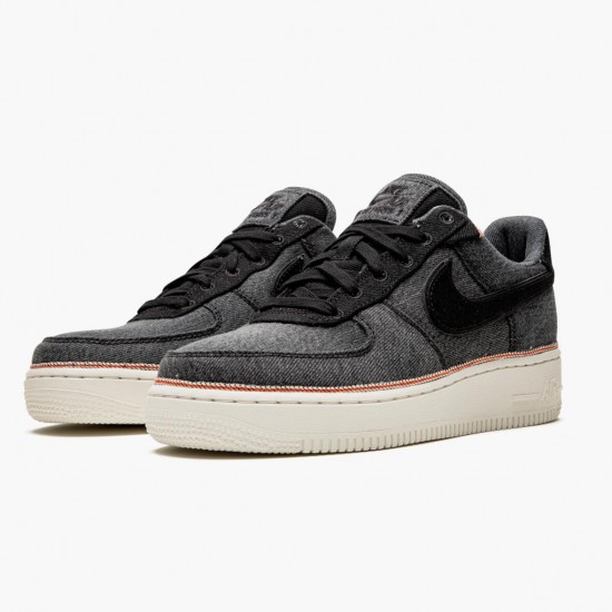 Select and Buy Nike Air Force 1 Low 3x1 Denim Black 905345 006 Men Shoes In Ireland