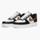 Click To Buy Nike Air Force 1 Low Black White Metallic Gold CZ9189 001 Men/Women Shoes In Ireland