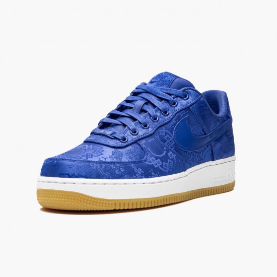 Click To Buy Nike Air Force 1 Low CLOT Blue Silk CJ5290 400 Men/Women Shoes In Ireland