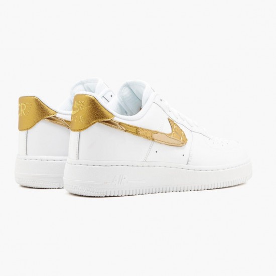 Click To Order Nike Air Force 1 Low CR7 Golden Patchwork AQ0666 100 Men/Women Shoes In Ireland