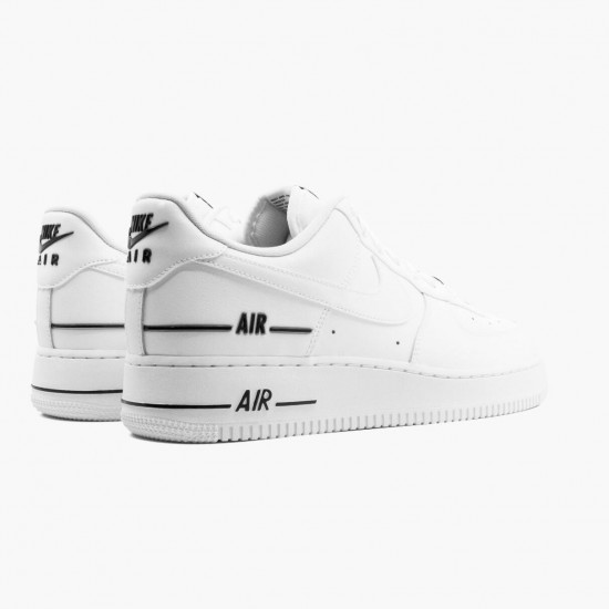 Select and Buy Nike Air Force 1 Low Double Air Low White Black CJ1379 100 Men/Women Shoes In Ireland