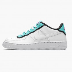 Nike Air Force 1 Low GS Double Layer Aqua Black BV1084 100 WMNS Shoes In Ireland