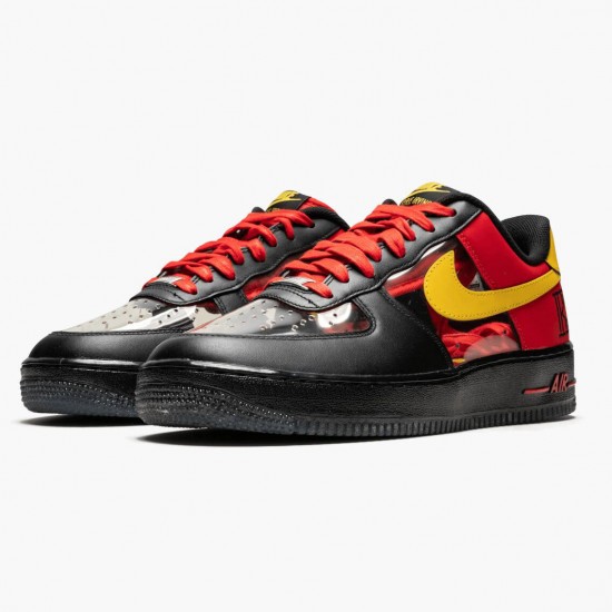 Choose To Buy Nike Air Force 1 Low Kyrie Irving Black Red 687843 001 Men/Women Shoes In Ireland