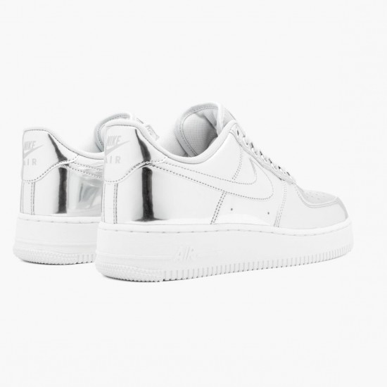 Click To Order Nike Air Force 1 Low Metallic Chrome CQ6566 001 Men/Women Shoes In Ireland