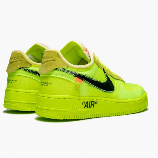 Select and Buy Nike Air Force 1 Low Off White Volt AO4606 700 Men/Women Shoes In Ireland