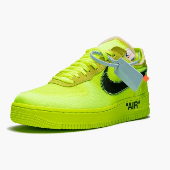 Select and Buy Nike Air Force 1 Low Off White Volt AO4606 700 Men/Women Shoes In Ireland