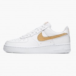 Nike Air Force 1 Low Pony Hair Snakeskin Club Gold CW7567 101 Men/Women Shoes In Ireland