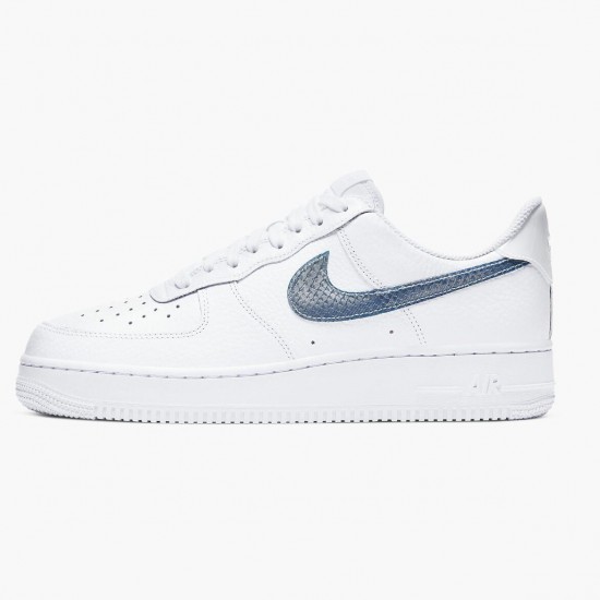 Order To Buy Nike Air Force 1 Low Pony Hair Snakeskin Midnight Turquoise CW7567 100 Men/Women Shoes In Ireland