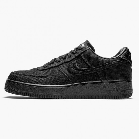 Order To Buy Nike Air Force 1 Low Stussy Black CZ9084 001 Men/Women Shoes In Ireland