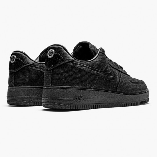 Order To Buy Nike Air Force 1 Low Stussy Black CZ9084 001 Men/Women Shoes In Ireland