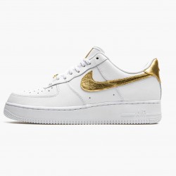 Nike Air Force 1 Low White Metallic Gold DC2181 100 Men/Women Shoes In Ireland