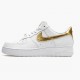 Select and Buy Nike Air Force 1 Low White Metallic Gold DC2181 100 Men/Women Shoes In Ireland