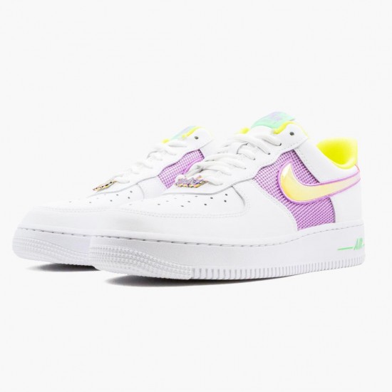 Select and Buy Nike Air Force 1 Low White Multi Pastel CW5592 100 Men/Women Shoes In Ireland