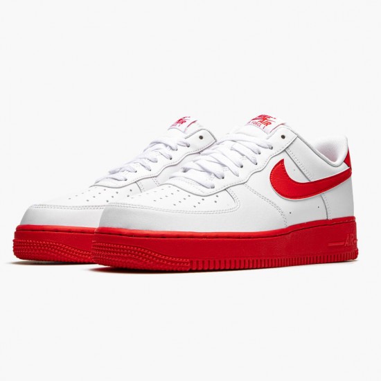 Click To Buy Nike Air Force 1 Low White Red Midsole CK7663 102 Men/Women Shoes In Ireland