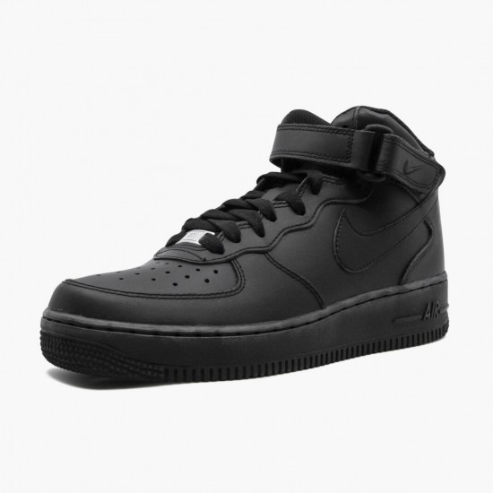 Choose To Buy Nike Air Force 1 Mid Black 2014 314195 004 Men/Women Shoes In Ireland