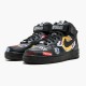 Select and Buy Nike Air Force 1 Mid Supreme NBA Black AQ8017 001 Men/Women Shoes In Ireland