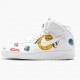 Click To Buy Nike Air Force 1 Mid Supreme NBA White AQ8017 100 Men/Women Shoes In Ireland