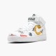 Click To Buy Nike Air Force 1 Mid Supreme NBA White AQ8017 100 Men/Women Shoes In Ireland