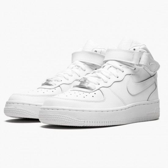 Click To Order Nike Air Force 1 Mid White 2014 314195 113 Men/Women Shoes In Ireland