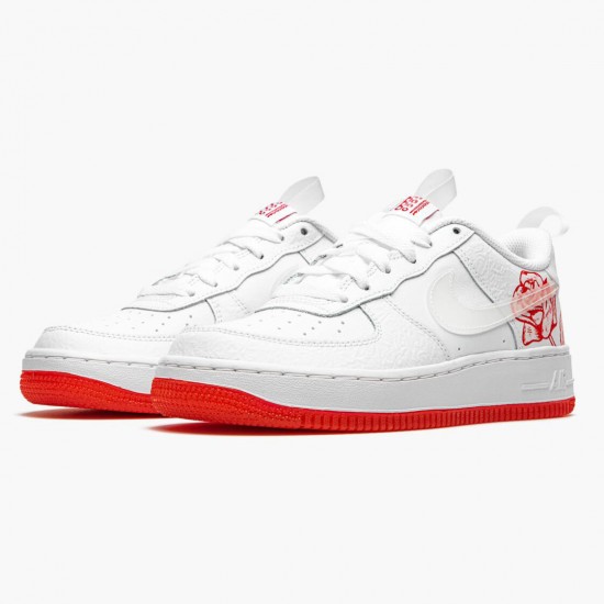 Click To Order Nike Air Force 1 Satin Rose CN8534 100 Men/Women Shoes In Ireland