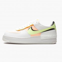 Nike Air Force 1 Shadow Summit White Barely Volt Crimson Tint CI0919 107 WMNS Shoes In Ireland