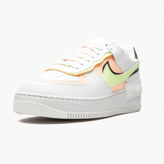 Click To Buy Nike Air Force 1 Shadow Summit White Barely Volt Crimson Tint CI0919 107 WMNS Shoes In Ireland