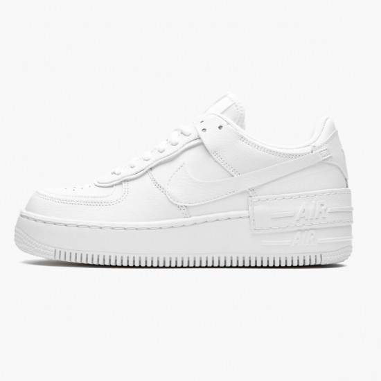 Click To Buy Nike Air Force 1 Shadow Triple White CI0919 100 Men/Women Shoes In Ireland