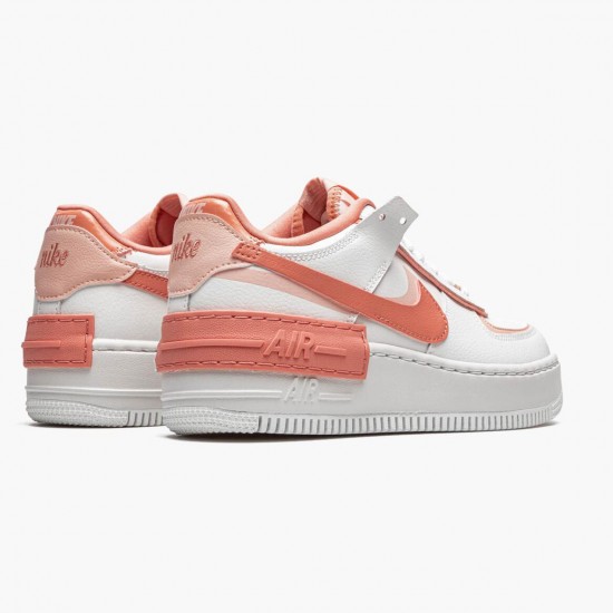 Choose To Buy Nike Air Force 1 Shadow White Coral Pink CJ1641 101 Men/Women Shoes In Ireland