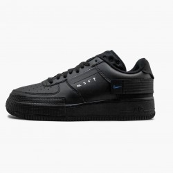 Nike Air Force 1 Type Black Royal AT7859 001 Men/Women Shoes In Ireland