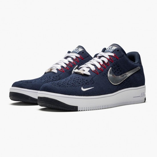 Order To Buy Nike Air Force 1 Ultra Flyknit Patriots 6X Champs CU9335 400 Men/Women Shoes In Ireland