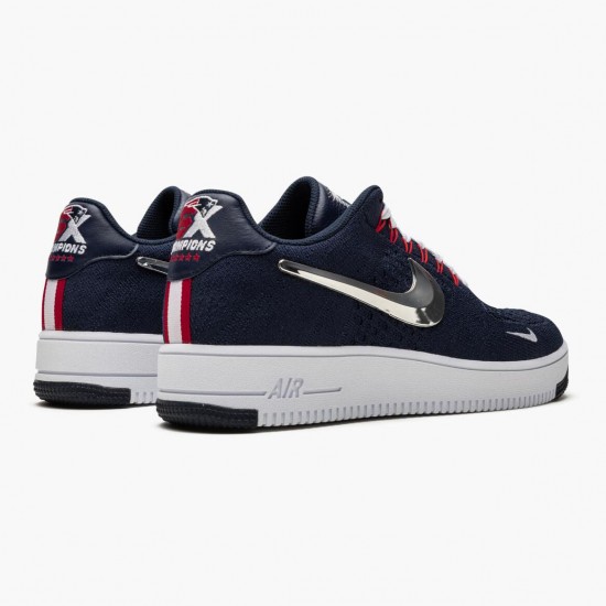 Order To Buy Nike Air Force 1 Ultra Flyknit Patriots 6X Champs CU9335 400 Men/Women Shoes In Ireland