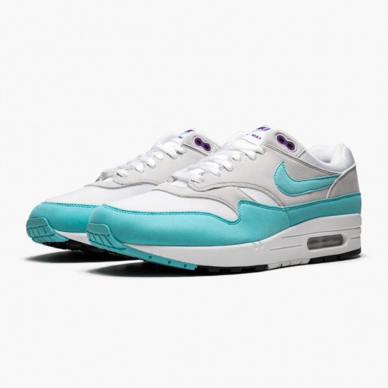 Choose To Buy Nike Air Max 1 Anniversary Aqua 908375 105 Men/Women Shoes In Ireland