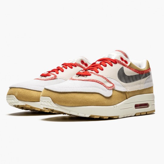 Select and Buy Nike Air Max 1 Inside Out Club Gold Black 858876 713 Men/Women Shoes In Ireland