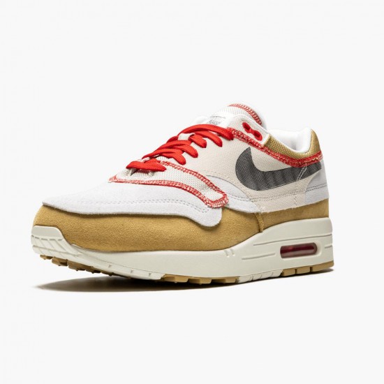 Select and Buy Nike Air Max 1 Inside Out Club Gold Black 858876 713 Men/Women Shoes In Ireland