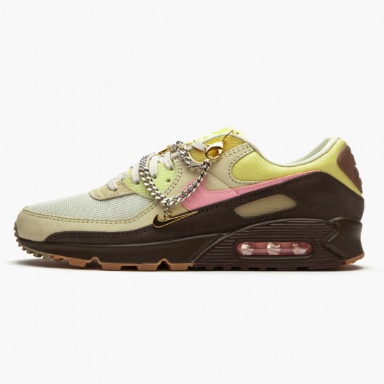 Select and Buy Nike Air Max 90 Cuban Link Velvet Brown CZ0469 200 WMNS Shoes In Ireland