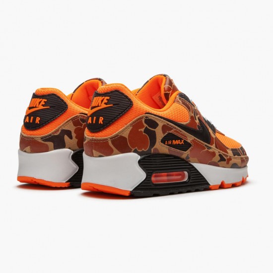 Choose To Buy Nike Air Max 90 Duck Camo Orange CW4039 800 Men/Women Shoes In Ireland