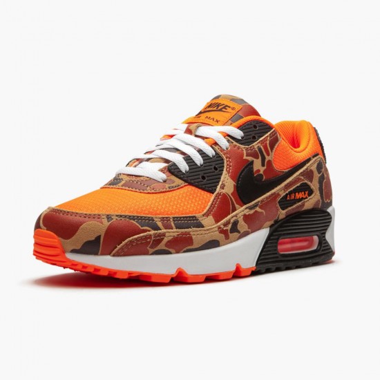 Choose To Buy Nike Air Max 90 Duck Camo Orange CW4039 800 Men/Women Shoes In Ireland