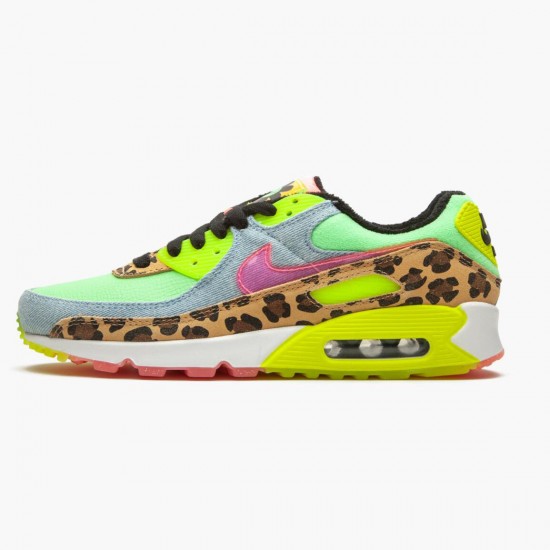 Select and Buy Nike Air Max 90 LX 90s Dancefloor Green CW3499 300 WMNS Shoes In Ireland