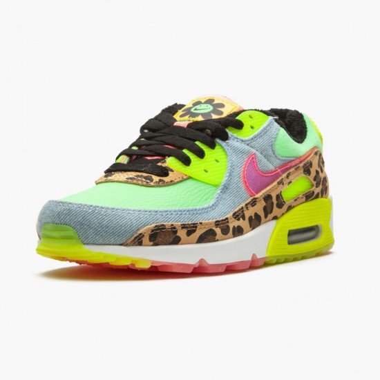 Select and Buy Nike Air Max 90 LX 90s Dancefloor Green CW3499 300 WMNS Shoes In Ireland