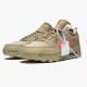 Choose To Buy Nike Air Max 90 OFF WHITE Desert Ore AA7293 200 Men/Women Shoes In Ireland