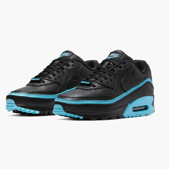 Click To Buy Nike Air Max 90 Undefeated Black Blue Fury CJ7197 002 Men/Women Shoes In Ireland