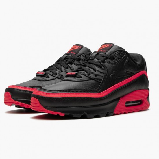 Order To Buy Nike Air Max 90 Undefeated Black Solar Red CJ7197 003 Men/Women Shoes In Ireland