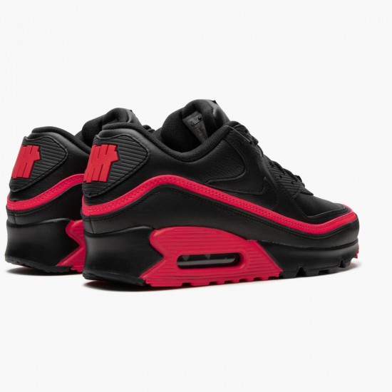 Order To Buy Nike Air Max 90 Undefeated Black Solar Red CJ7197 003 Men/Women Shoes In Ireland