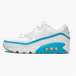 Nike Air Max 90 Undefeated White Blue Fury CJ7197 102 Men/Women Shoes In Ireland