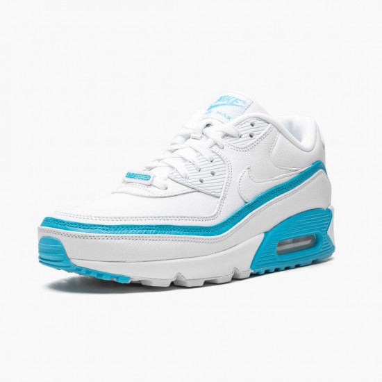 Select and Buy Nike Air Max 90 Undefeated White Blue Fury CJ7197 102 Men/Women Shoes In Ireland