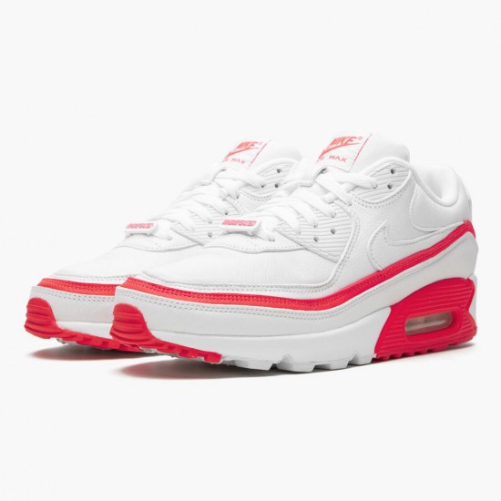 Order To Buy Nike Air Max 90 Undefeated White Solar Red CJ7197 103 Men/Women Shoes In Ireland