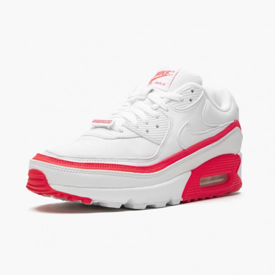 Order To Buy Nike Air Max 90 Undefeated White Solar Red CJ7197 103 Men/Women Shoes In Ireland