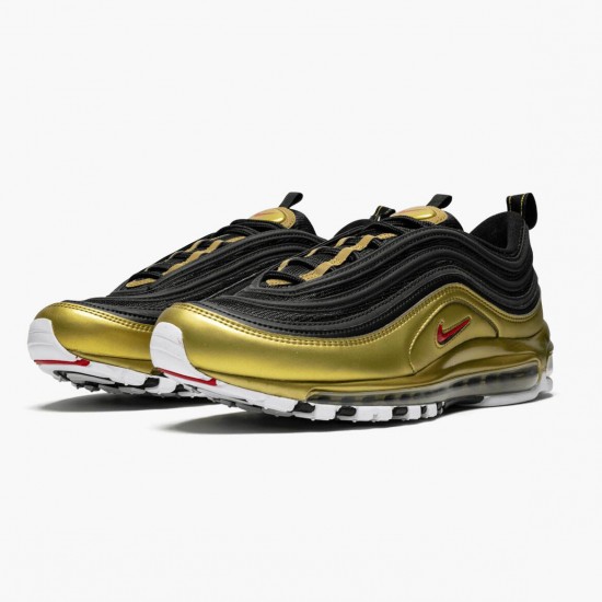 Click To Buy Nike Air Max 97 Black Metallic Gold AT5458 002 Men/Women Shoes In Ireland